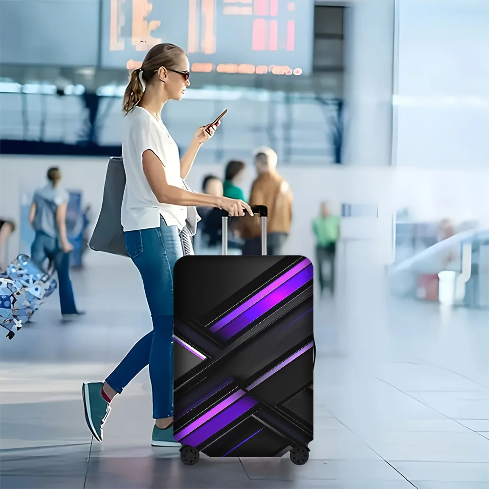 1PC Neon Cyberpunk Geometric luggage cover for luggage sizes 18 – 32 inches; a resilient, dust-resistant travel accessory wit
1PC Neon Cyberpunk Geometric luggage cover for luggage sizes 18 – 32 inches; a resilient, dust-resistant travel accessory wit