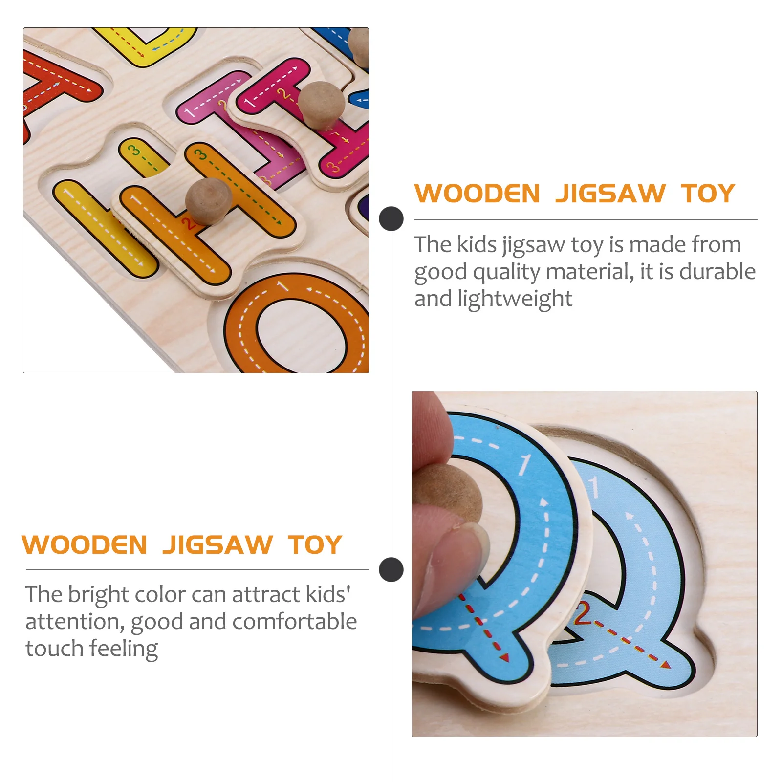 Children's Puzzle Kid Wood Jigsaw Educational Plaything Toddler Number Puzzles Early Learning
Children's Puzzle Kid Wood Jigsaw Educational Plaything Toddler Number Puzzles Early Learning