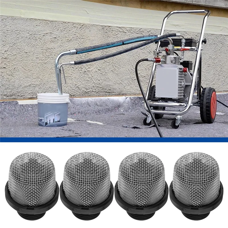 A20F-288716 Airless Paint Sprayer Inlet Strainer, 4Pcs 3/4 Inch Replacement Inlet Strainer Screen For Airless Sprayer Painter Pa
A20F-288716 Airless Paint Sprayer Inlet Strainer, 4Pcs 3/4 Inch Replacement Inlet Strainer Screen For Airless Sprayer Painter Pa