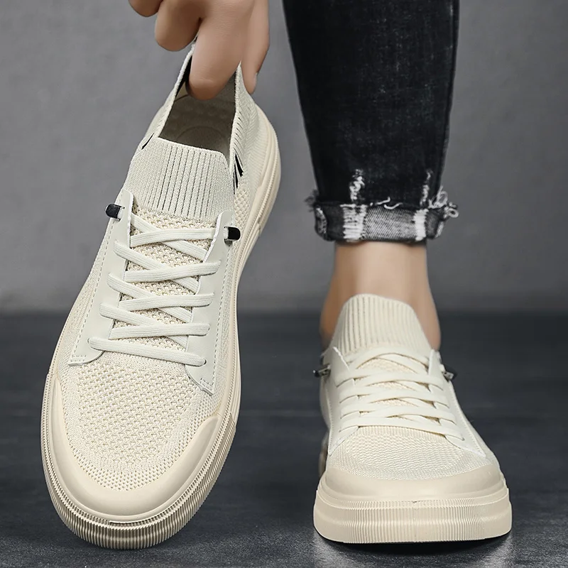 Mens Running Shoes Breathable Knit Sport Sneakers Cushion Casual Gym Athletic Trainers Outdoor Jogging Skateboard Shoes
Mens Running Shoes Breathable Knit Sport Sneakers Cushion Casual Gym Athletic Trainers Outdoor Jogging Skateboard Shoes