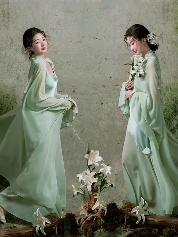Green Forest System Art Photo Clothing Studio New Arrival Personal Photography Costume Cool Tone Chinese Ethnic Stage Costume
Green Forest System Art Photo Clothing Studio New Arrival Personal Photography Costume Cool Tone Chinese Ethnic Stage Costume