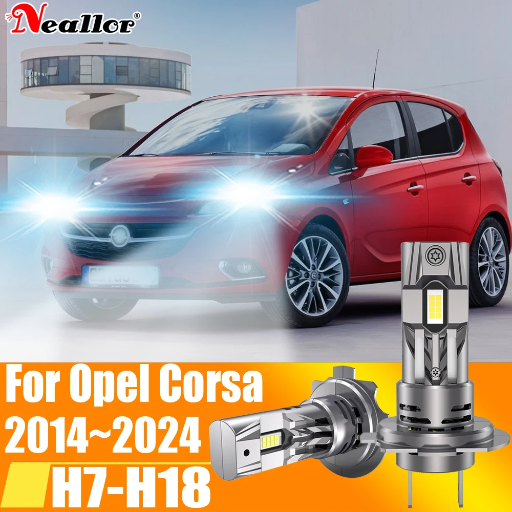 2pcs High Power H7 Led Headlight Canbus No Error H18 Car Bulb 6000K White Light Moto Diode Lamp 12v 55w For Opel Corsa 2014~2024
2pcs High Power H7 Led Headlight Canbus No Error H18 Car Bulb 6000K White Light Moto Diode Lamp 12v 55w For Opel Corsa 2014~2024