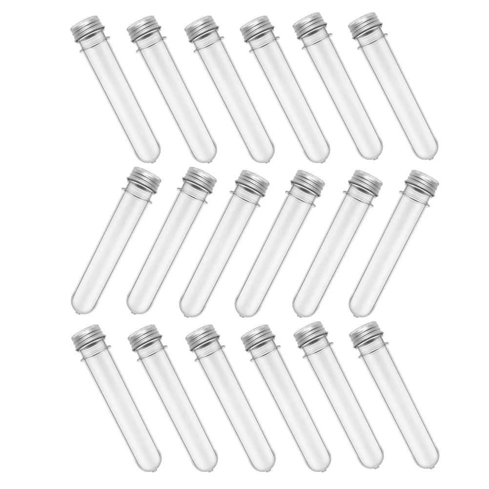 18 Pcs Tube Bottles Cylindrical Plastic Containers for Storage Travel Use Lightweight Test Tube Bottles
18 Pcs Tube Bottles Cylindrical Plastic Containers for Storage Travel Use Lightweight Test Tube Bottles