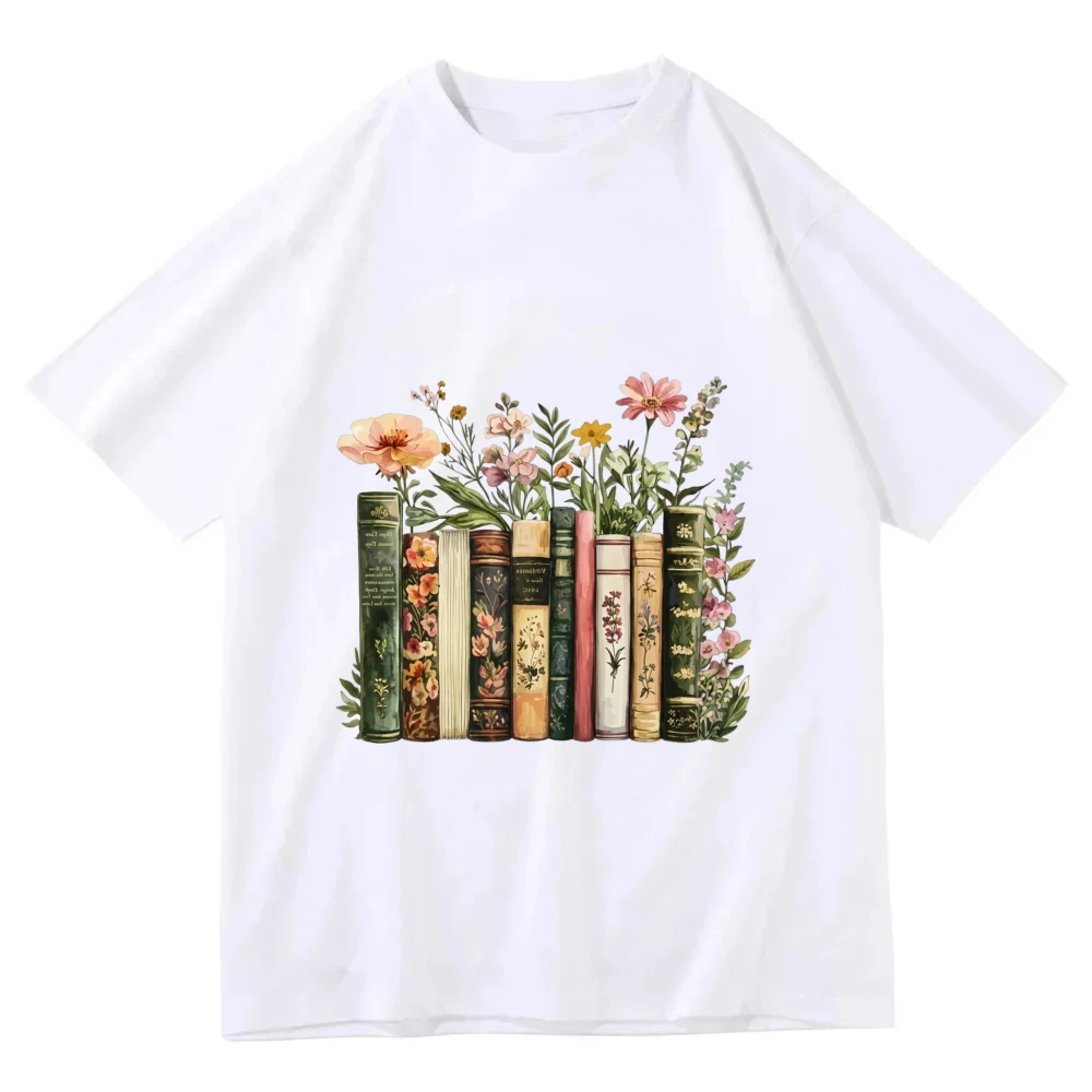 Books Floral Print Women's Vintage T-Shirt Funny Country Music T Shirt Cute Aesthetic Music Lover Tee Shirt Trendy Fashion Tops
Books Floral Print Women's Vintage T-Shirt Funny Country Music T Shirt Cute Aesthetic Music Lover Tee Shirt Trendy Fashion Tops
