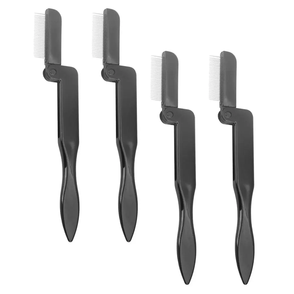 4Pcs Eyebrow Comb Brush Multi-Functional Portable Grooming Tool for Makeup Artists and Personal Use Brow Grooming Brush
4Pcs Eyebrow Comb Brush Multi-Functional Portable Grooming Tool for Makeup Artists and Personal Use Brow Grooming Brush