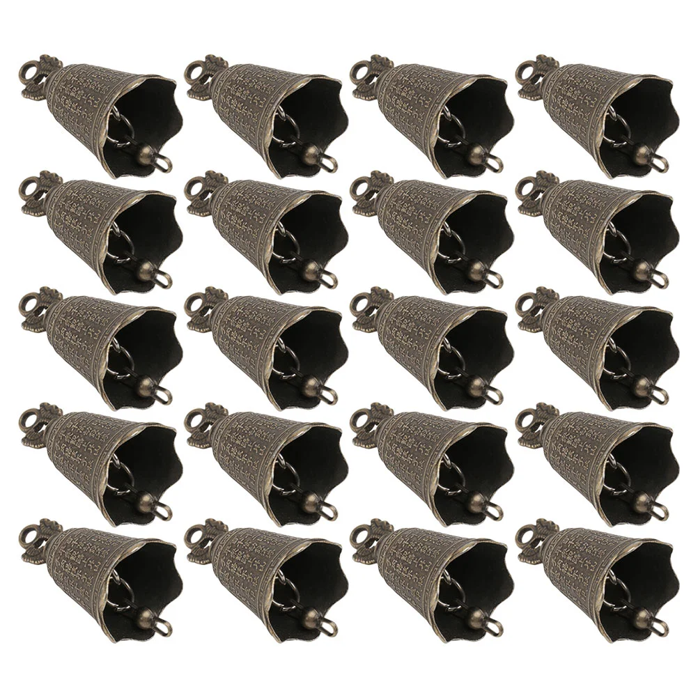 20 Pcs Bell Pendant Vintage Bells Jewelry Making Charms Personality for Crafting Zinc Alloy Bulk
20 Pcs Bell Pendant Vintage Bells Jewelry Making Charms Personality for Crafting Zinc Alloy Bulk