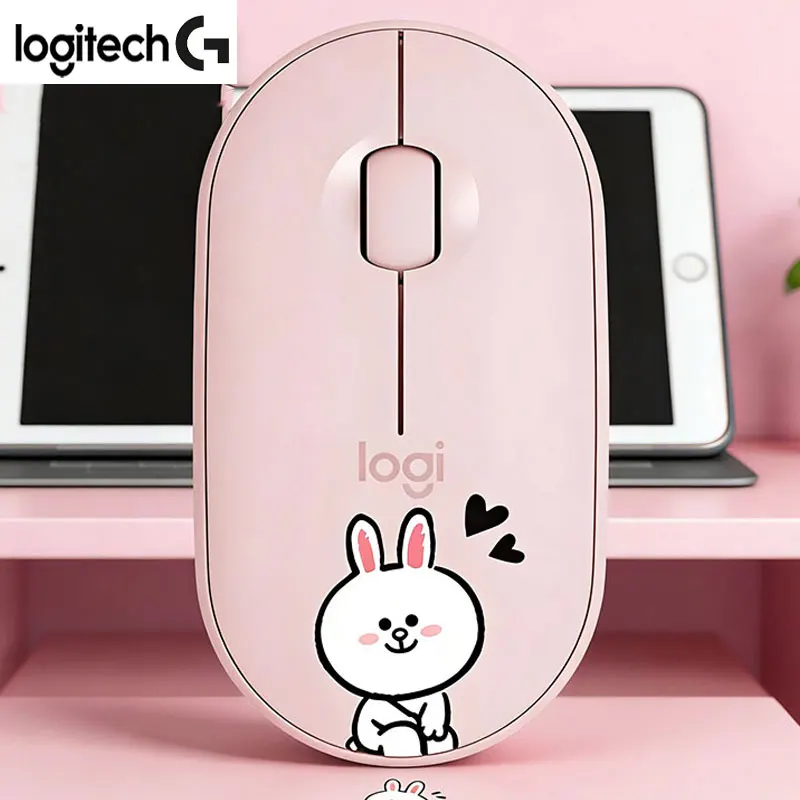 Logitech M350 Portable Wireless Office Mouse, Lightweight Design, Anti-Slip Texture, Suitable for Office and Study