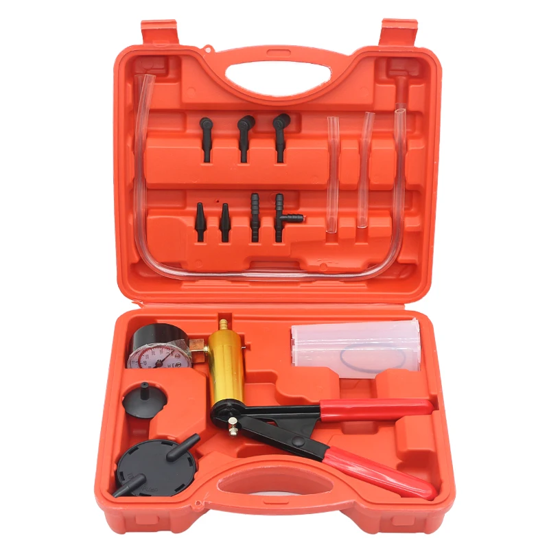 Manual vacuum pump Automotive manual vacuum pump Brake fluid Brake fluid replacement tool
Manual vacuum pump Automotive manual vacuum pump Brake fluid Brake fluid replacement tool