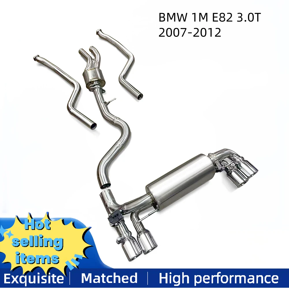 Высокопроизводительная выхлопная труба для BMW 1M E82 3.0T 2007-2012, глушитель гоночной выхлопной системы
Высокопроизводительная выхлопная труба для BMW 1M E82 3.0T 2007-2012, глушитель гоночной выхлопной системы