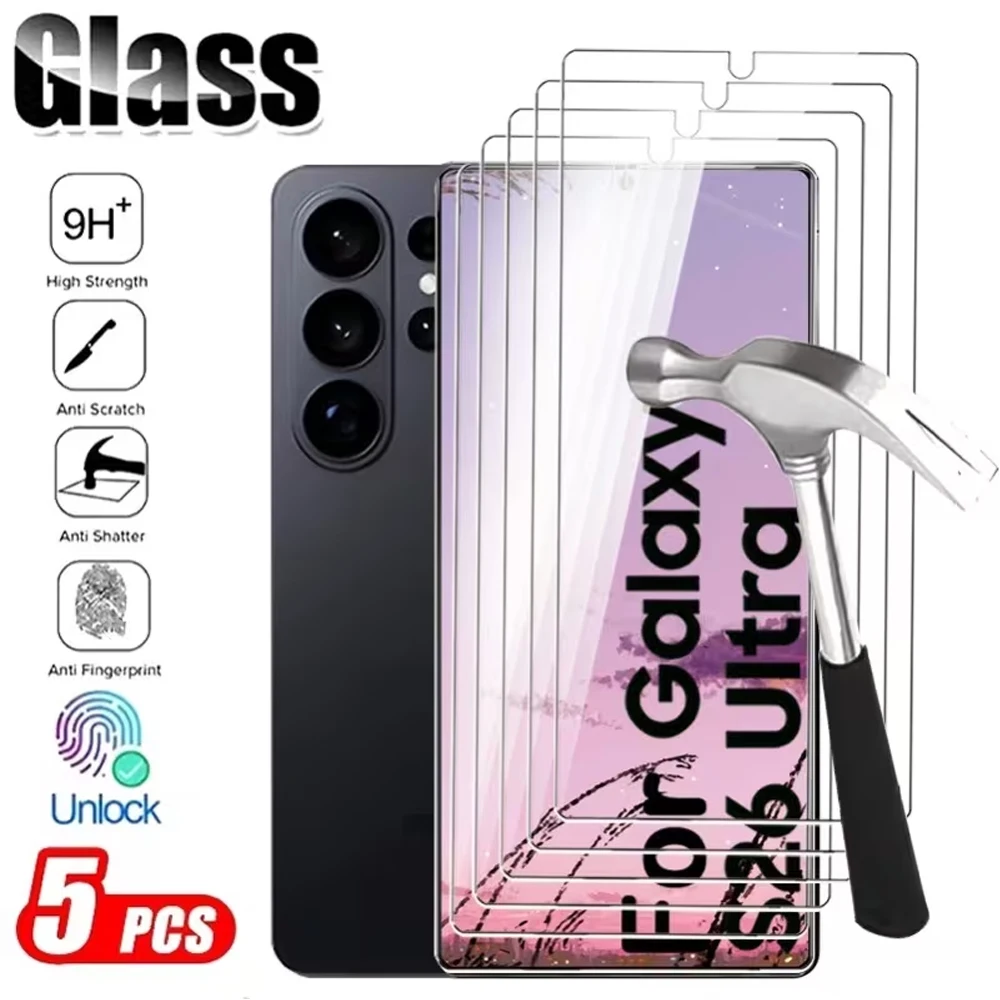5PCS Tempered Glass For Samsung S26 Ultra S26 Plus A57 A37 S25 Ultra A36 A56 S24 S25 S22 S23 A36 A35 A25 A05 Protective Glass
5PCS Tempered Glass For Samsung S26 Ultra S26 Plus A57 A37 S25 Ultra A36 A56 S24 S25 S22 S23 A36 A35 A25 A05 Protective Glass