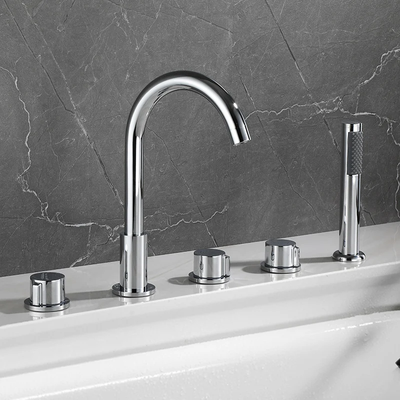Becola 5PCS Gold/Chrome Bathtub Faucet Bathroom Extra Long Water Pipe Bathroom Tap Washbasin Faucet Black With Hand Shower
Becola 5PCS Gold/Chrome Bathtub Faucet Bathroom Extra Long Water Pipe Bathroom Tap Washbasin Faucet Black With Hand Shower