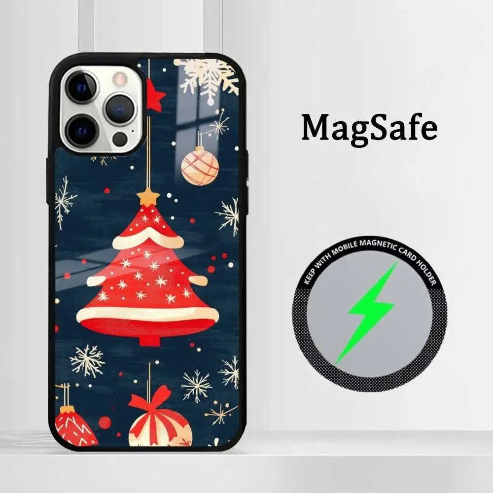 Christmas Phone Case Magnetic Glass Phone Case For Iphone 16 15 14 12 11 13 Pro Max Mini Puls Cover
Christmas Phone Case Magnetic Glass Phone Case For Iphone 16 15 14 12 11 13 Pro Max Mini Puls Cover
