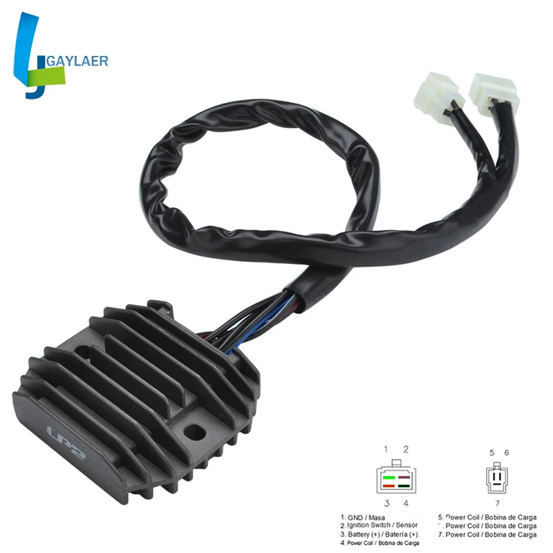 Motorcycle Voltage Regulator Rectifier for Kawasaki NINJA ZX-6R ZX636 ZX6R ZX6RR ZX600N 2005-2006
Motorcycle Voltage Regulator Rectifier for Kawasaki NINJA ZX-6R ZX636 ZX6R ZX6RR ZX600N 2005-2006