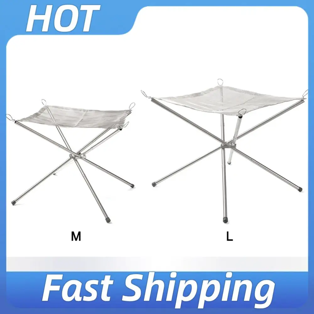 Outdoor Camping Fire Rack Grill Stainless Steel Ultra-Light Folding Detachable Barbecue Grill Bonfire Stove Wood Stove
Outdoor Camping Fire Rack Grill Stainless Steel Ultra-Light Folding Detachable Barbecue Grill Bonfire Stove Wood Stove