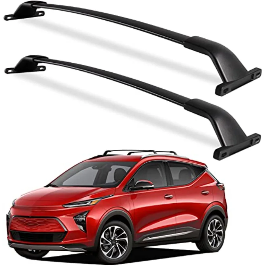 Roof Rack Cross Bars 220lb Heavy Duty Aluminum Fit for Chevy Chevrolet Bolt EUV 2022-2026 Black Canoe Kayak Bike Cargo Luggage
Roof Rack Cross Bars 220lb Heavy Duty Aluminum Fit for Chevy Chevrolet Bolt EUV 2022-2026 Black Canoe Kayak Bike Cargo Luggage