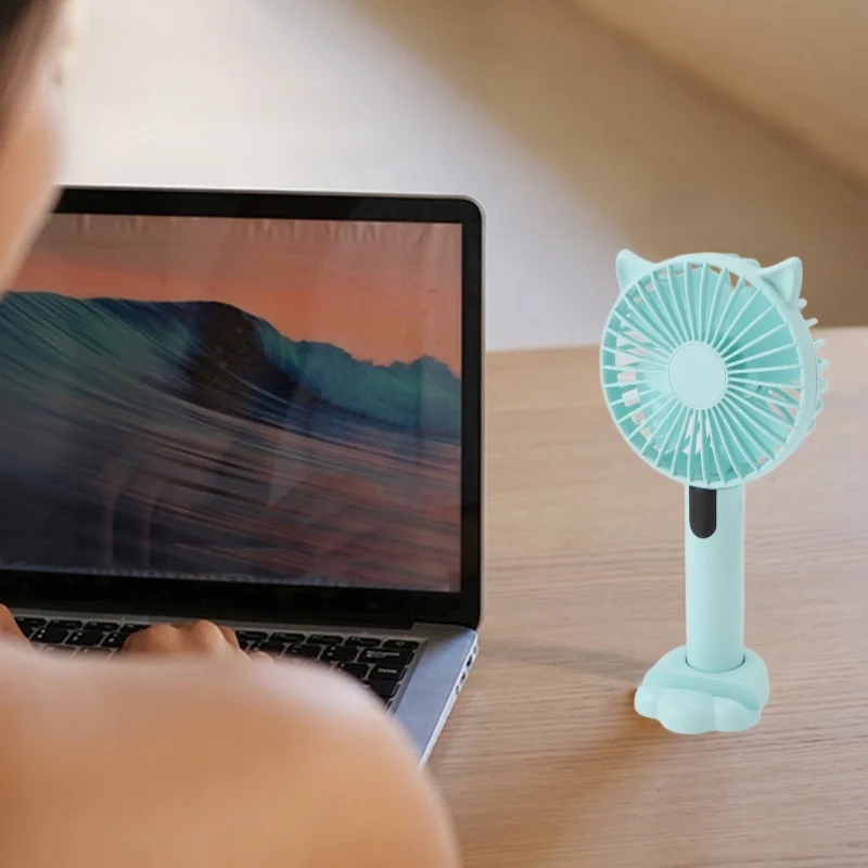 Handheld Fan 5 Speeds USB Rechargeable Small Fan Portable Silent Operation Hand Cooling Fan With Night Light For Desktop
Handheld Fan 5 Speeds USB Rechargeable Small Fan Portable Silent Operation Hand Cooling Fan With Night Light For Desktop