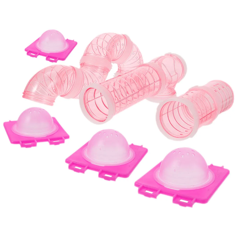 1 set 1 Set Of Hamster Adventure Tube Transparent Diy Tunnel For Small Pets Cage Clear Connector Plastic Rat Tunnel Fun Playtime
1 set 1 Set Of Hamster Adventure Tube Transparent Diy Tunnel For Small Pets Cage Clear Connector Plastic Rat Tunnel Fun Playtime