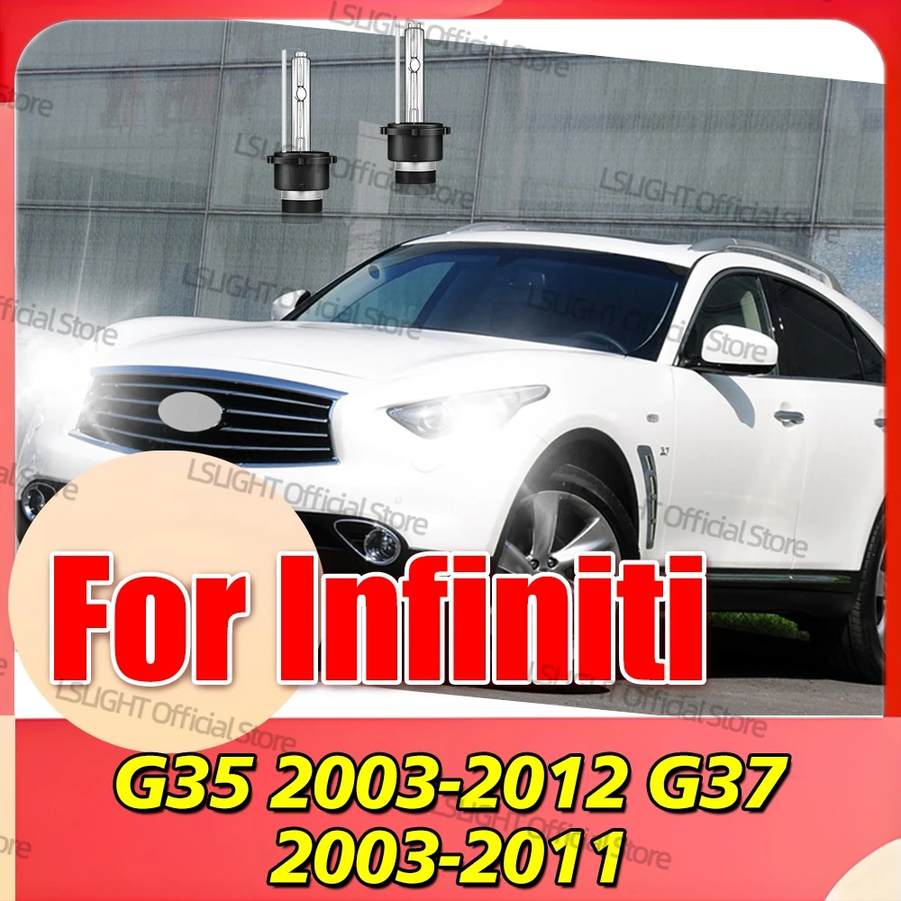 2x 6000K 8000K 10000K HID Xenon D2 D2S 35W Head Lamp For Infiniti G35 2003-2012 G37 2003-2011 2004 2005 2006 2007 2008 2009 2010
2x 6000K 8000K 10000K HID Xenon D2 D2S 35W Head Lamp For Infiniti G35 2003-2012 G37 2003-2011 2004 2005 2006 2007 2008 2009 2010