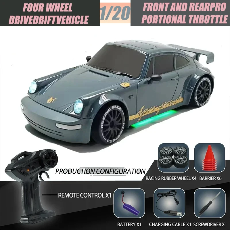 4WD Super Drift Car Remote Control 1/20 Грузовик RTR Радио GTRPRO 4x4 Гоночный автомобиль AE86PRO Игрушки для детей и взрослых Рождественский подарок
4WD Super Drift Car Remote Control 1/20 Грузовик RTR Радио GTRPRO 4x4 Гоночный автомобиль AE86PRO Игрушки для детей и взрослых Рождественский подарок