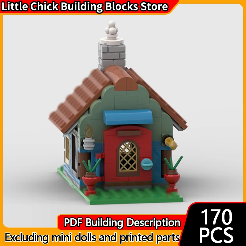 City Street View Model MOC Building Bricks Single Story Cottage Modular Technology Children Holiday Gifts Assemble Toys Suit
City Street View Model MOC Building Bricks Single Story Cottage Modular Technology Children Holiday Gifts Assemble Toys Suit