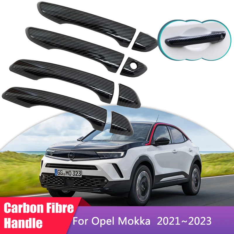 Крышка дверной ручки из углеродного волокна для Opel Mokka MK2 2021 2022 2023 Vauxhall Mokka, автомобильные защитные аксессуары, стильная наклейка, гаджет
Крышка дверной ручки из углеродного волокна для Opel Mokka MK2 2021 2022 2023 Vauxhall Mokka, автомобильные защитные аксессуары, стильная наклейка, гаджет