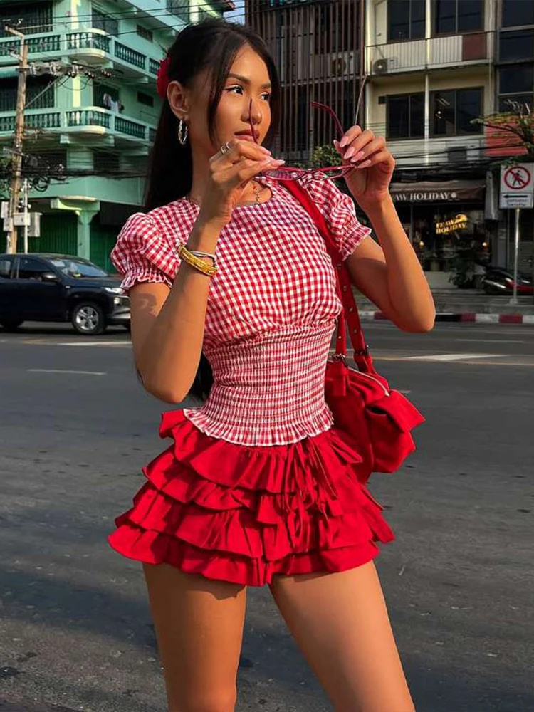 Sisterlinda Summer Release Junior Fashion Above Knee Mini Sexy High Street Skirt K25J64815Girl Solid Double-deck Ball Gown Skirt
Sisterlinda Summer Release Junior Fashion Above Knee Mini Sexy High Street Skirt K25J64815Girl Solid Double-deck Ball Gown Skirt