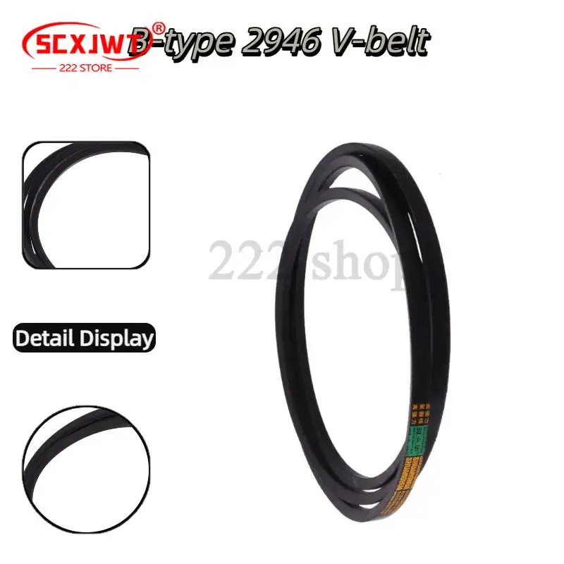 Приводной ремень клинового ремня типа B 2946, промышленный противоизносный ремень, резиновый клиновой ремень
Приводной ремень клинового ремня типа B 2946, промышленный противоизносный ремень, резиновый клиновой ремень
