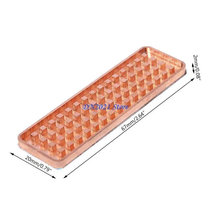 F3KE Copper PCI-E NVME для M.2 2280 SSD HEAPSINKS для твердотельного диска M.2 NVME
F3KE Copper PCI-E NVME для M.2 2280 SSD HEAPSINKS для твердотельного диска M.2 NVME