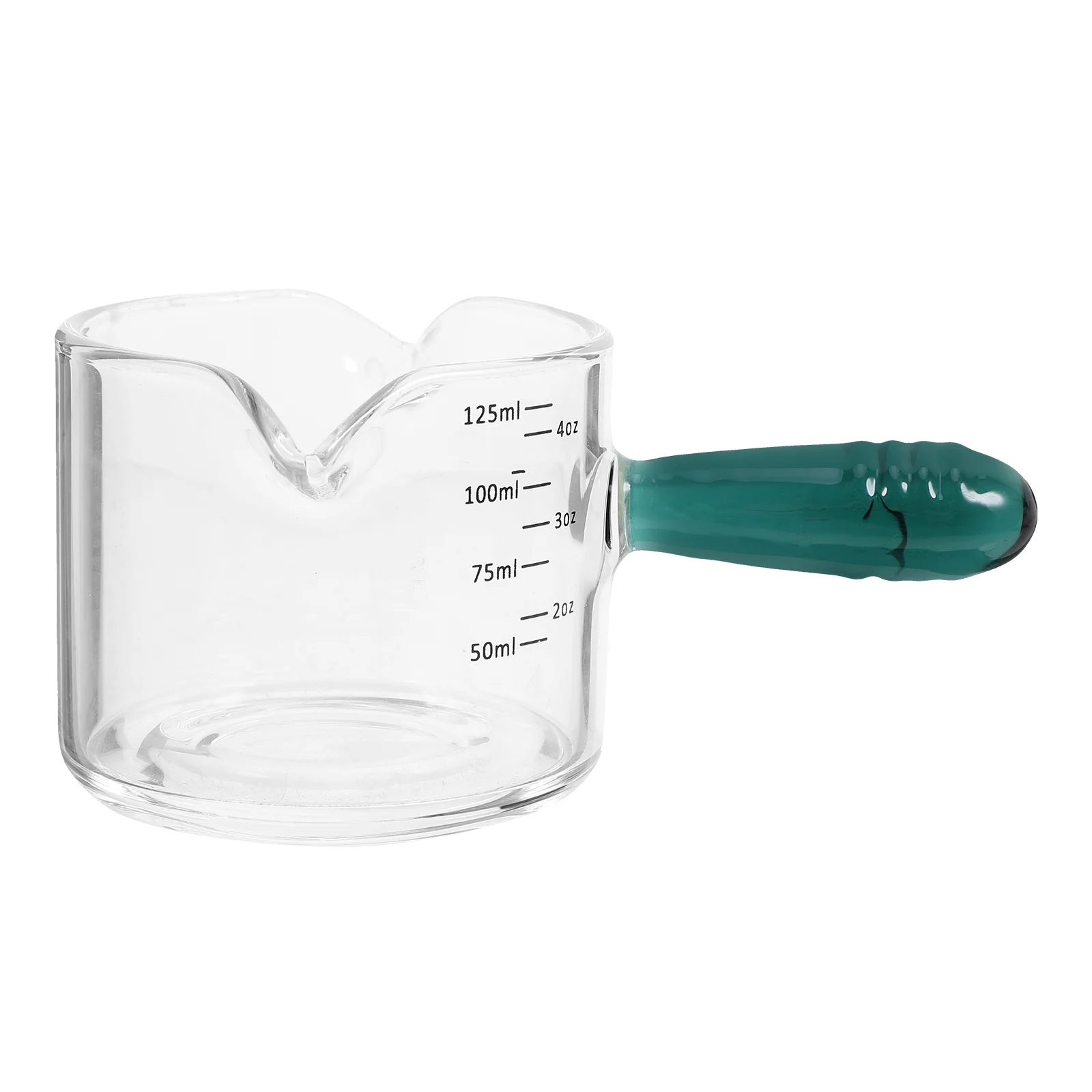 Double Shot Espresso Cup 125ml Glass Measuring Cup Double Spouts Milk Pitcher Coffee Creamer Kitchen Accessory
Double Shot Espresso Cup 125ml Glass Measuring Cup Double Spouts Milk Pitcher Coffee Creamer Kitchen Accessory