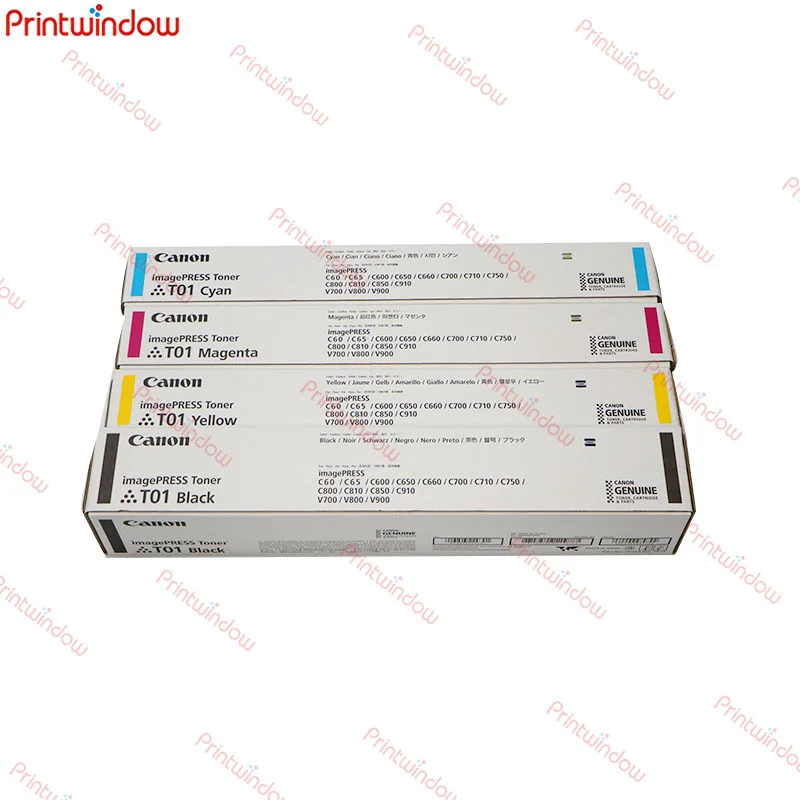 Original T01-Toner Suitable for Canon C60/C65/C600/C650/C660/C700/C710/C750 C800/C810/C850/C910 4X/SET CMYK
Original T01-Toner Suitable for Canon C60/C65/C600/C650/C660/C700/C710/C750 C800/C810/C850/C910 4X/SET CMYK