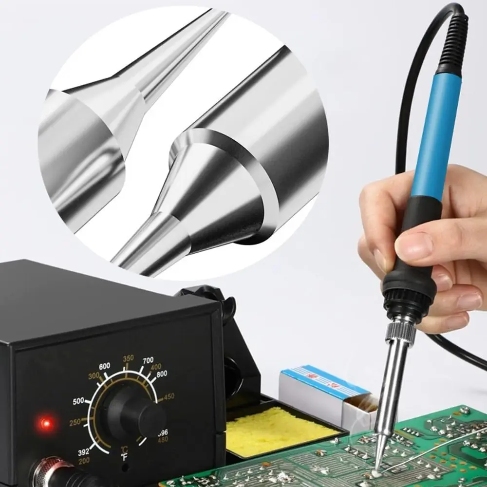 Pure Copper Soldering Iron Tip Heat resistant Long Service Life Welding Tip Good Thermal Conductivity Durable
Pure Copper Soldering Iron Tip Heat resistant Long Service Life Welding Tip Good Thermal Conductivity Durable