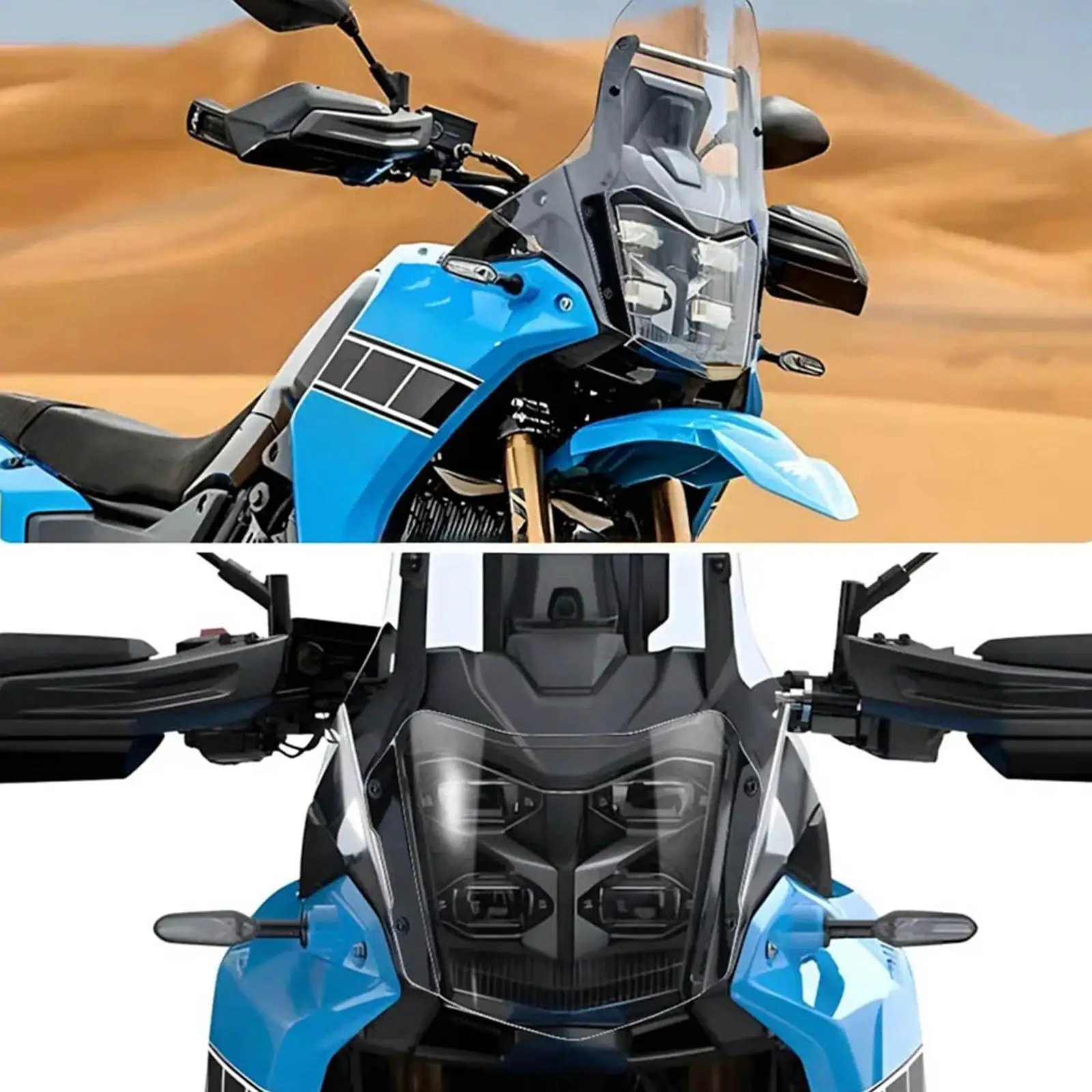 Acrylic Headlamp Guard Motorcycle Light Cover Replacement for Yamaha Tenere 700 2025 Wind Shield Accessory
Acrylic Headlamp Guard Motorcycle Light Cover Replacement for Yamaha Tenere 700 2025 Wind Shield Accessory