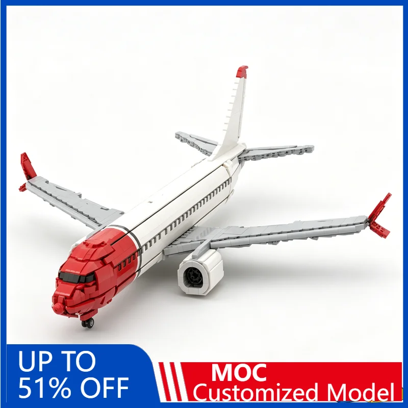 3212PCS Boeing 737 Max 8 Norwegian Air Shuttle Aircraft Model Building Blocks DIY Education Assembly Toy Collection Display Gift
3212PCS Boeing 737 Max 8 Norwegian Air Shuttle Aircraft Model Building Blocks DIY Education Assembly Toy Collection Display Gift