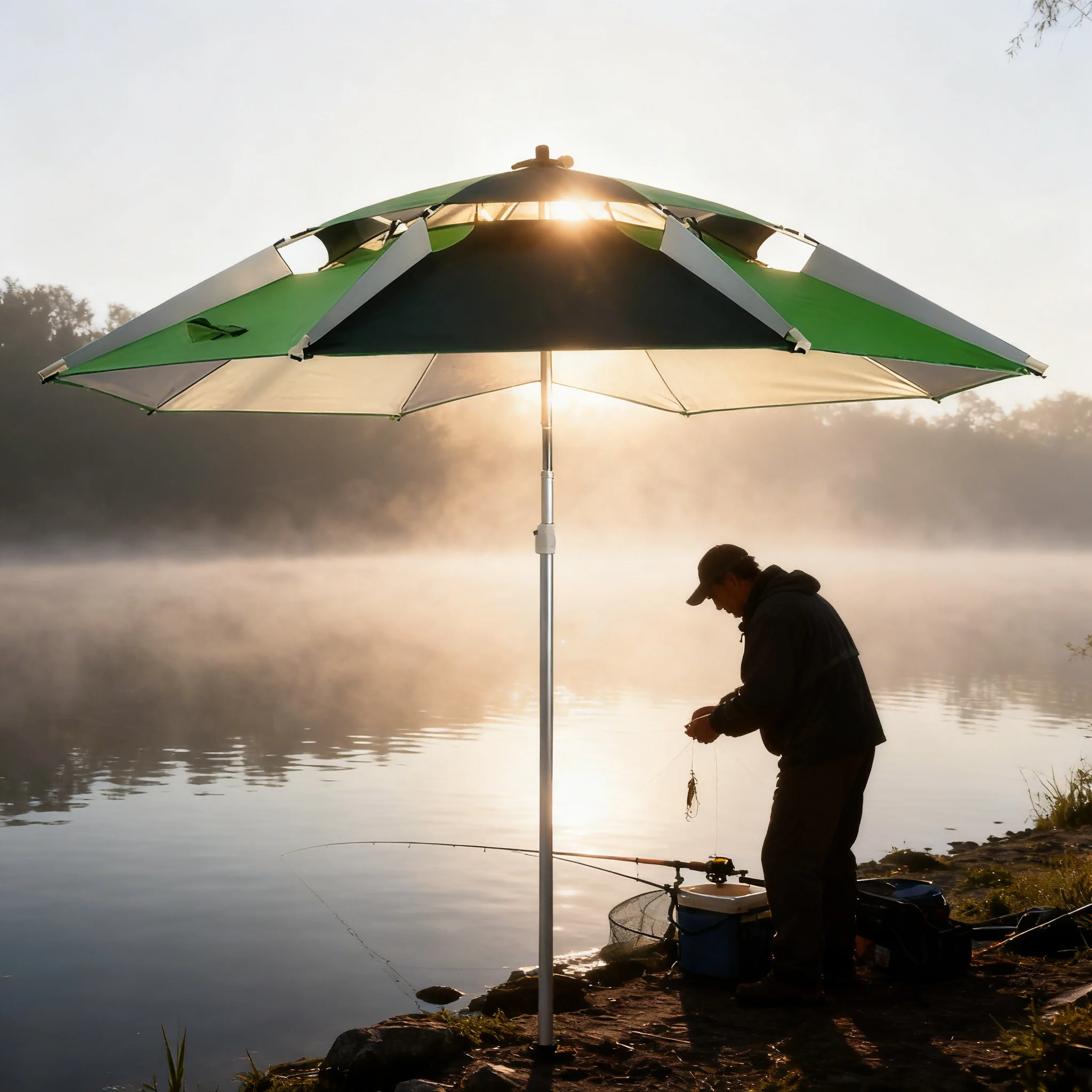 Super Strong Waterproof Foldable Lightweight 180cm Fiberglass Ribs Fishing Umbrella for Beach and Windy Conditions
Super Strong Waterproof Foldable Lightweight 180cm Fiberglass Ribs Fishing Umbrella for Beach and Windy Conditions