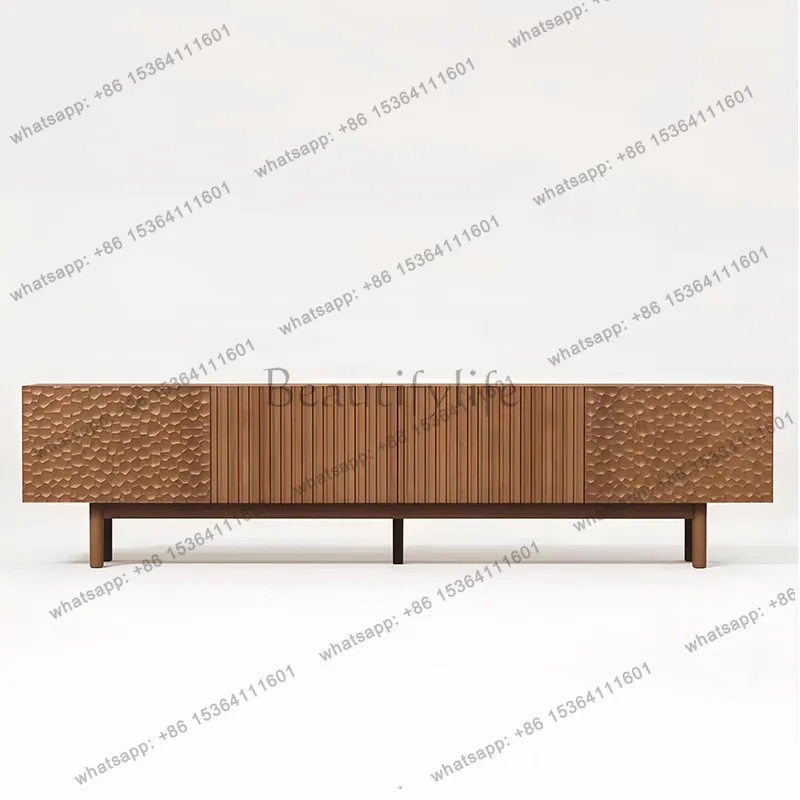 Modern storage cabinet for home living room in the style of solid wood creative TV cabinet
Modern storage cabinet for home living room in the style of solid wood creative TV cabinet