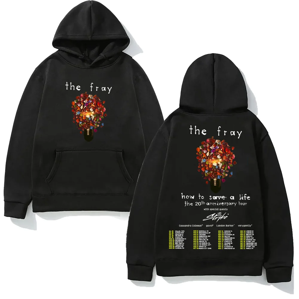 The Fray NEW 2025TOUR Fashion Hooded with Pocket Grunge Comfortable Sweatshirts Sleeve Gothic Clothes Moletom Punk Soft Hoody
The Fray NEW 2025TOUR Fashion Hooded with Pocket Grunge Comfortable Sweatshirts Sleeve Gothic Clothes Moletom Punk Soft Hoody
