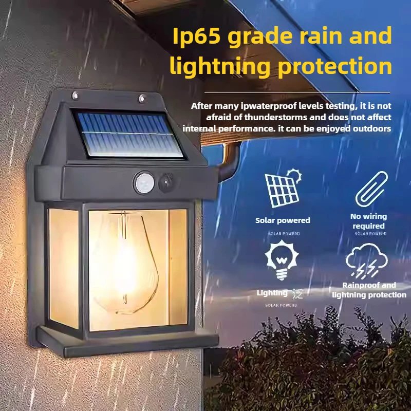 Sunlight Powered Outdoor Solar Lights For Garden Accessories Waterproof LED Lamp With High Brightness And Motion Sensor
Sunlight Powered Outdoor Solar Lights For Garden Accessories Waterproof LED Lamp With High Brightness And Motion Sensor