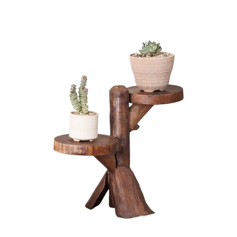 Vintage Creative Solid Wood Desktop Planter Succulent Display Stand for Living Room Balcony Home Decor
Vintage Creative Solid Wood Desktop Planter Succulent Display Stand for Living Room Balcony Home Decor