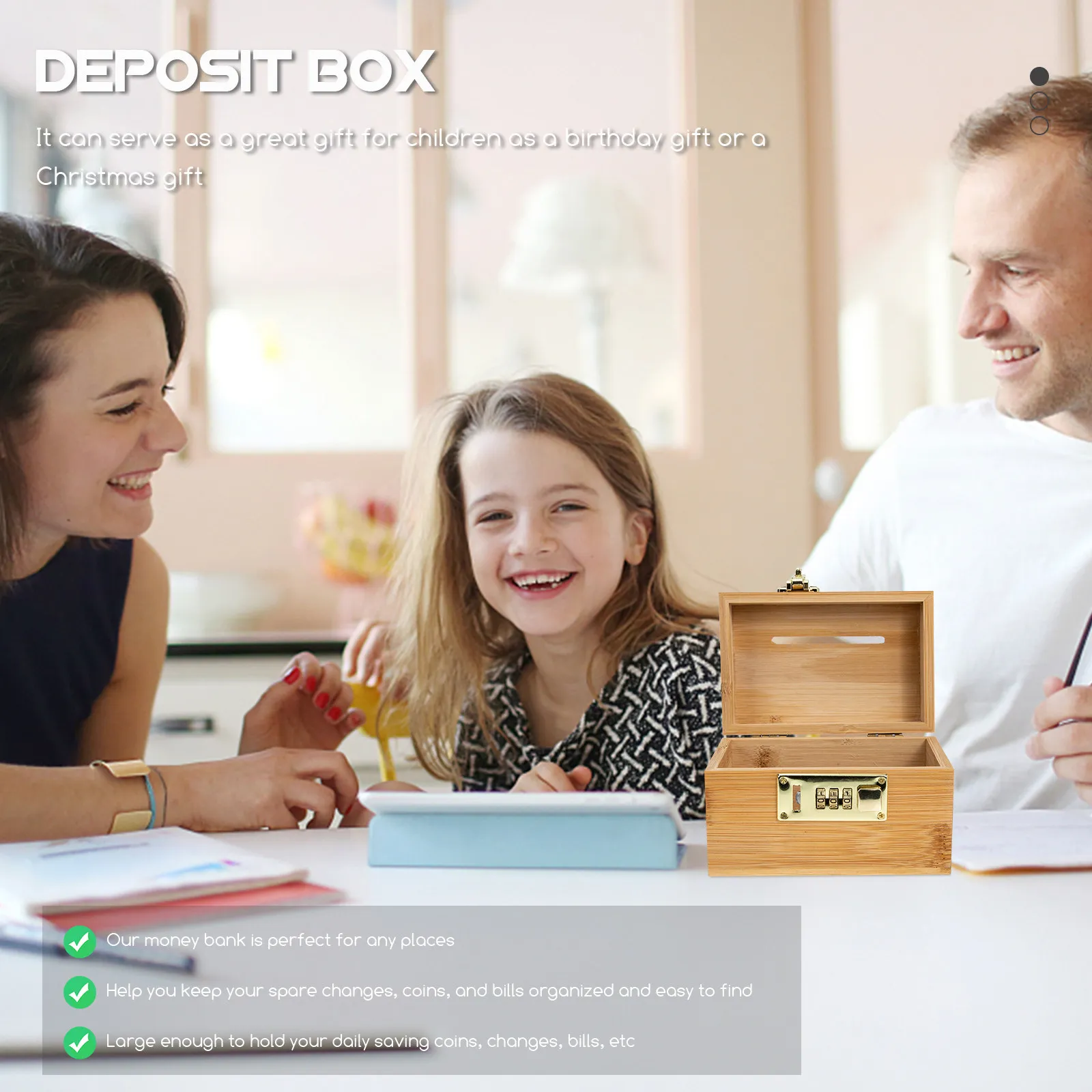 Ретро-копилка из массива дерева с железной фурнитурой, коробка для хранения монет, шкатулка для украшений, подарок на день рождения/Рождество, декор для стола
Ретро-копилка из массива дерева с железной фурнитурой, коробка для хранения монет, шкатулка для украшений, подарок на день рождения/Рождество, декор для стола