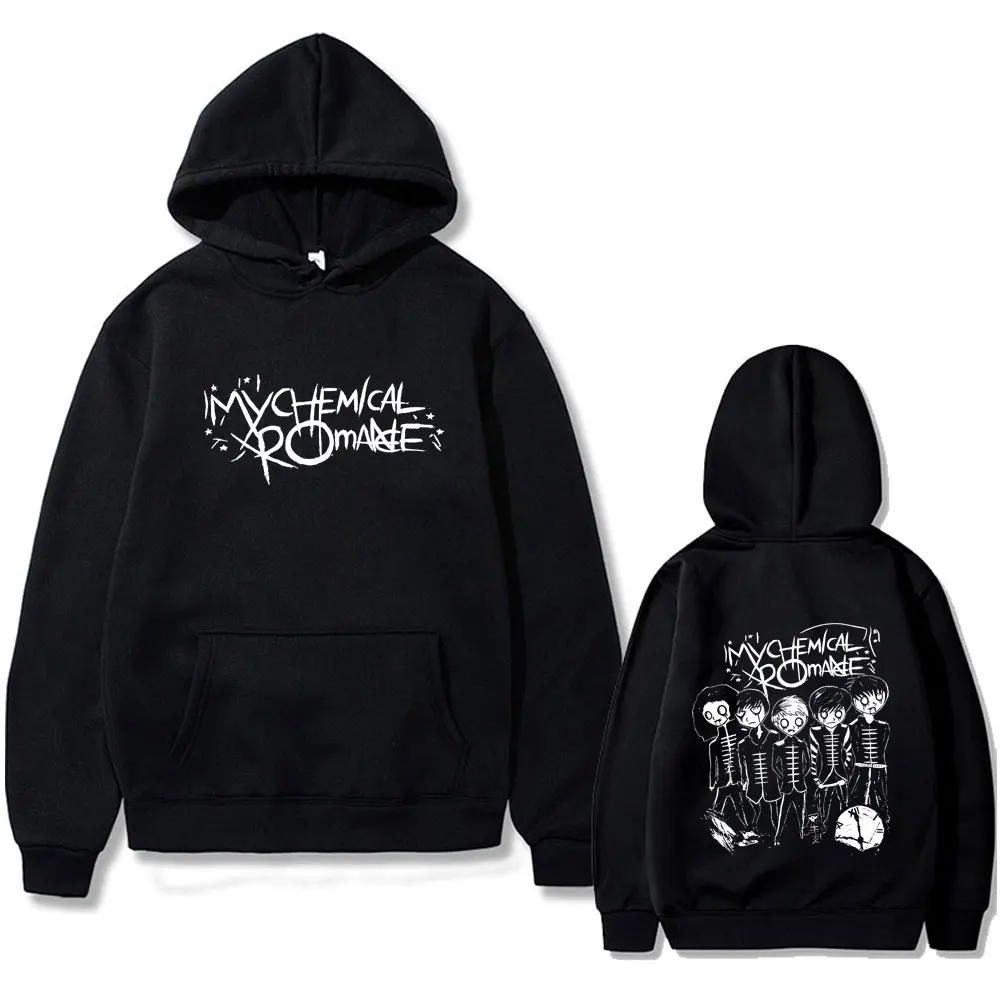 Rock Punk Band My Chemical Romance Hoodie Men's Women's Fashion Casual Fleece Cotton Pullover Male Vintage Oversized Streetwear
Rock Punk Band My Chemical Romance Hoodie Men's Women's Fashion Casual Fleece Cotton Pullover Male Vintage Oversized Streetwear