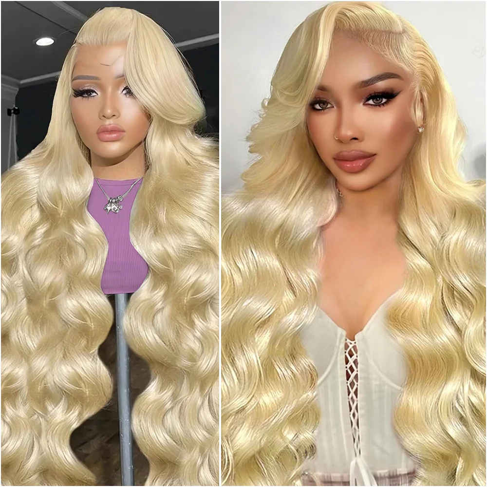 40 Inch 613 Honey Blonde Colored Body Wave Lace Frontal Human Hair Wig Preplucked 13x6 HD Lace Front Wigs For Women 200% Density
40 Inch 613 Honey Blonde Colored Body Wave Lace Frontal Human Hair Wig Preplucked 13x6 HD Lace Front Wigs For Women 200% Density