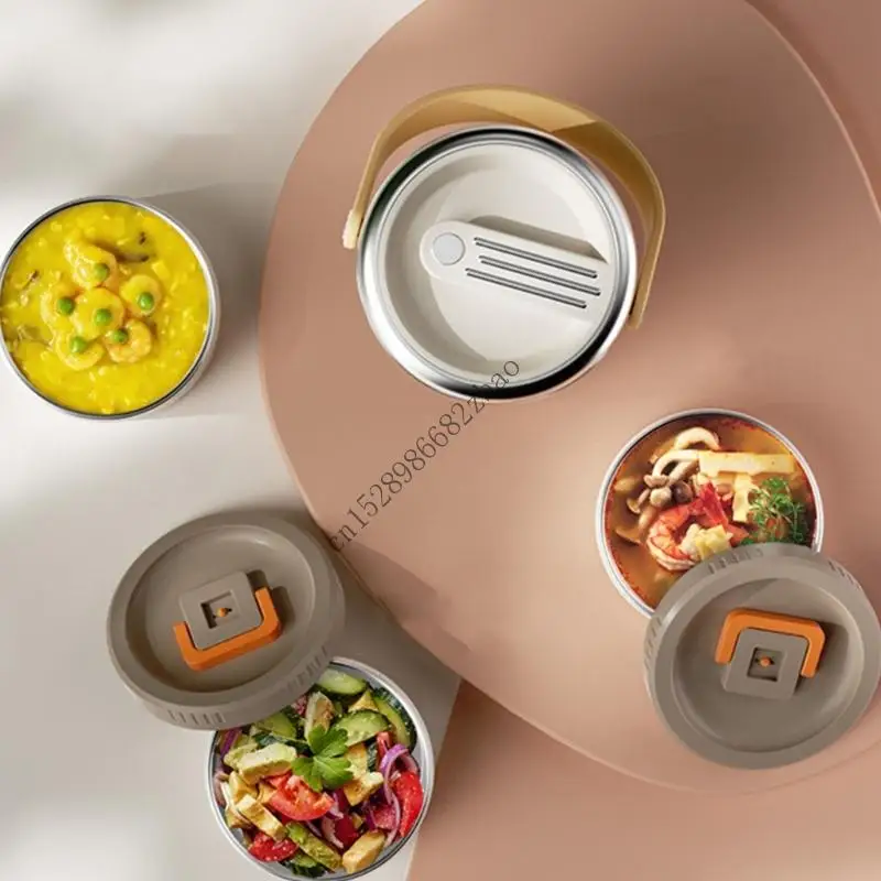 H7EA Stackable Lunch Jar with Handle Portable Leak Proof Bentos Box Stainless Steel Vacuums Insulated Container
H7EA Stackable Lunch Jar with Handle Portable Leak Proof Bentos Box Stainless Steel Vacuums Insulated Container