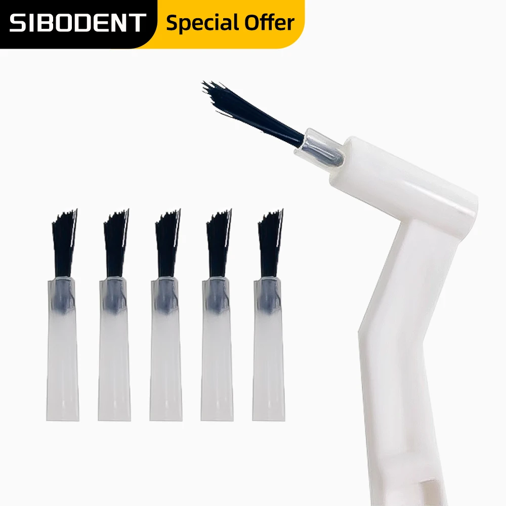 Puntas aplicadoras reemplazables dentales, 100 Uds.cepilloscompuestos para sellador de adhesivos grabantes
Puntas aplicadoras reemplazables dentales, 100 Uds.cepilloscompuestos para sellador de adhesivos grabantes