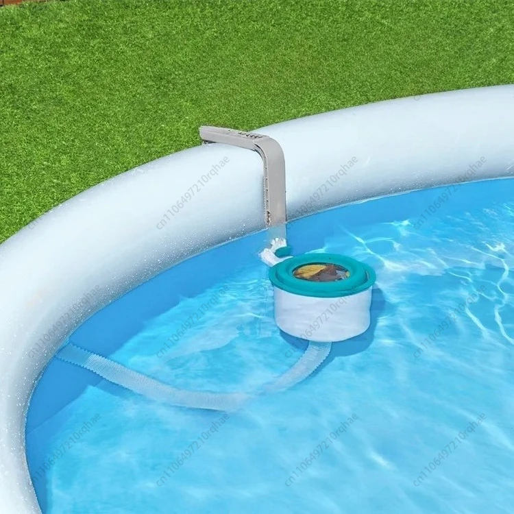 Floating debris cleaning in the pool - automatic collection
Floating debris cleaning in the pool - automatic collection