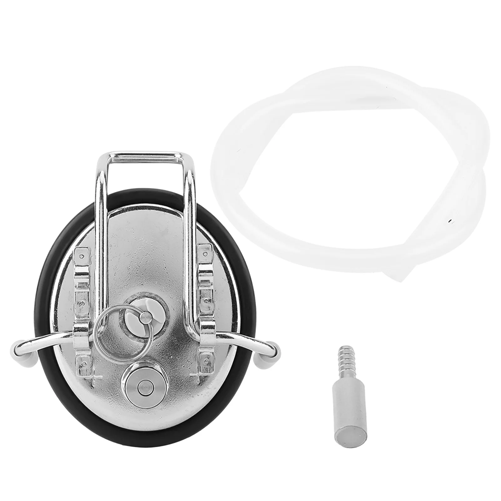 Homebrew Cornelius Style Keg Carbonation Keg Lid with 0.5 Micron Diffusion Stone
Homebrew Cornelius Style Keg Carbonation Keg Lid with 0.5 Micron Diffusion Stone