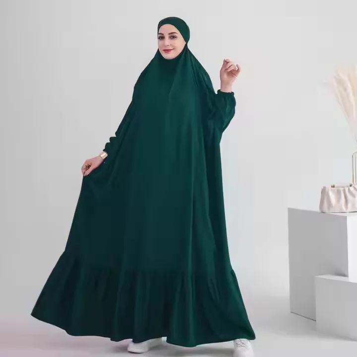 Eid Muslim Women Prayer Garment Dress Ramadan Turkey Dubai Hooded Abaya Kaftan Islam Clothing Arab Robe Burqa Jalabiya Djellaba
Eid Muslim Women Prayer Garment Dress Ramadan Turkey Dubai Hooded Abaya Kaftan Islam Clothing Arab Robe Burqa Jalabiya Djellaba