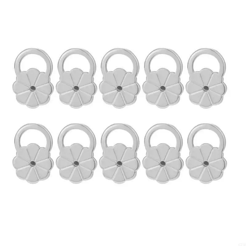 10 шт. стильные подъемники для мочек ушей, безопасные опоры для сережек, удобные спинки для сережек
10 шт. стильные подъемники для мочек ушей, безопасные опоры для сережек, удобные спинки для сережек