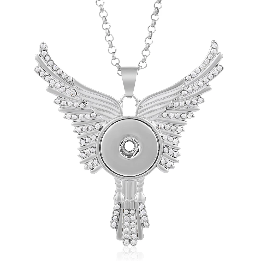 10pcs/ lot Vocheng Necklace for Women 18mm Metal Snap Button Jewelry Angel Wing style necklace snap jewelry NN-326
10pcs/ lot Vocheng Necklace for Women 18mm Metal Snap Button Jewelry Angel Wing style necklace snap jewelry NN-326