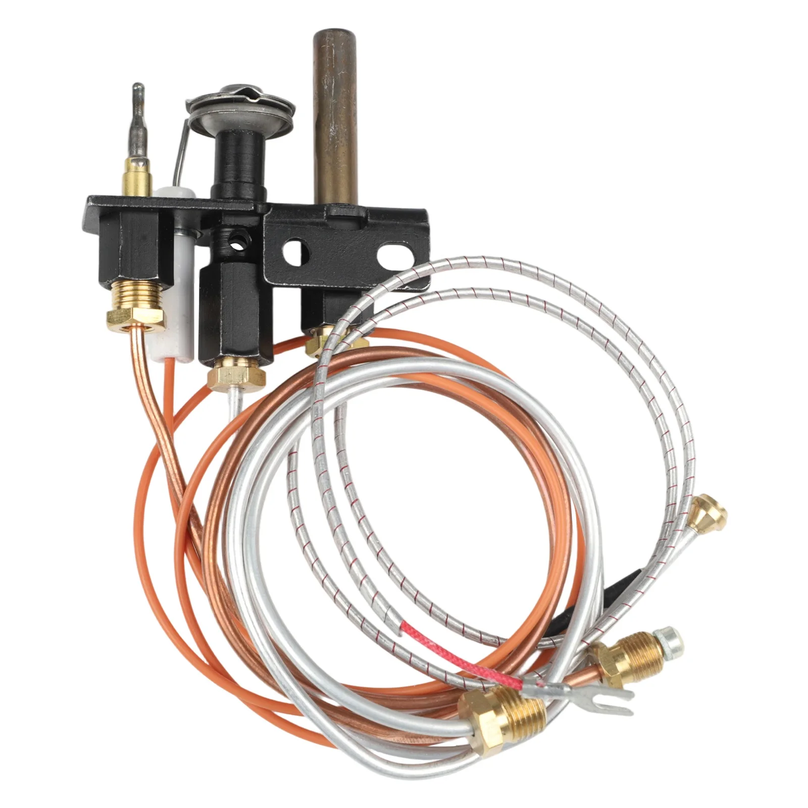 3Way Pilot Assembly for Propane and Natural Gas Fireplace Complete Replacement with Copper Pilot Hood and Strong Fixed Bracket
3Way Pilot Assembly for Propane and Natural Gas Fireplace Complete Replacement with Copper Pilot Hood and Strong Fixed Bracket