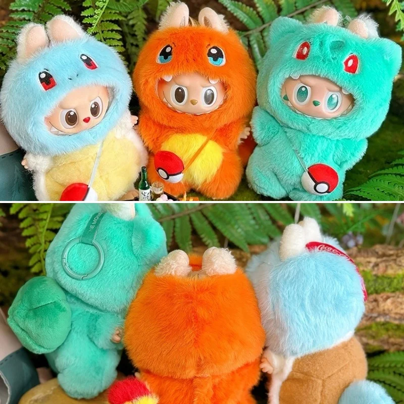 New Only Clothes For 17cm V1 V2 V3 Labubu Doll Clothes PokéMon Squirtle Charmander Bulbasauranime Peripheral Accessories Clothes 
New Only Clothes For 17cm V1 V2 V3 Labubu Doll Clothes PokéMon Squirtle Charmander Bulbasauranime Peripheral Accessories Clothes